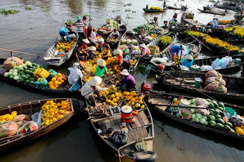 Marché Flottant de Cai Be : Vaut-il Encore le Détour dans le Delta du Mekong ?