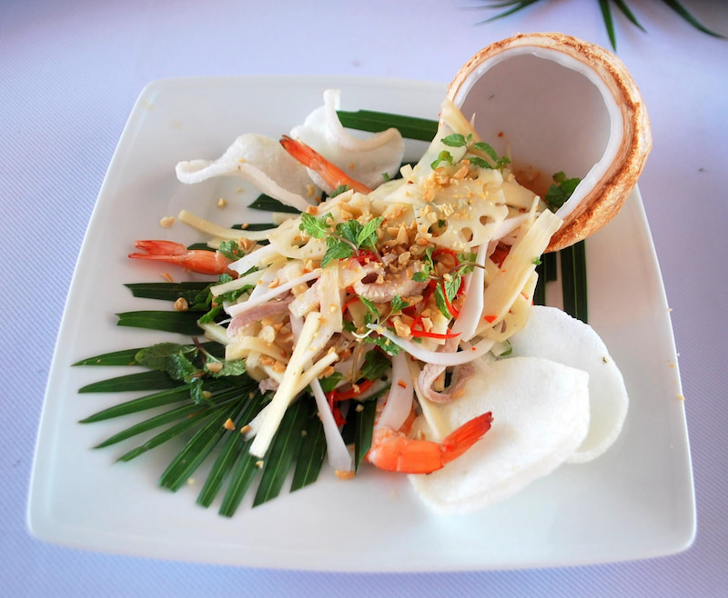 ben tre Salade de cœur de palmier