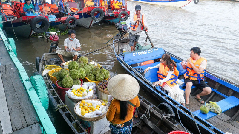 Marché Flottant de Cai Rang 1
